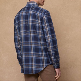Nephin Linen Plaid Shirt