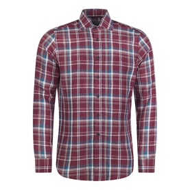 Nephin Linen Plaid Shirt