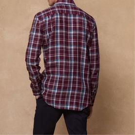 Nephin Linen Plaid Shirt