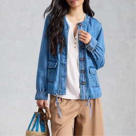 Poppy Button Front Blouse
