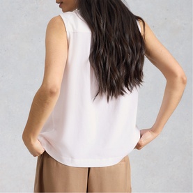 Poppy Button Front Blouse
