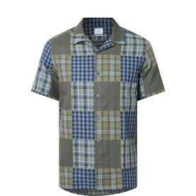 Patchwork Check Shirt