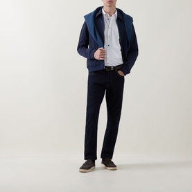 Contrast Button Tailored Fit Shirt