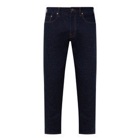 Paul Smith Mid-Rise Slim Fit Tapered Leg Jeans in grey, five-pocket design with belt loops and concealed fastening