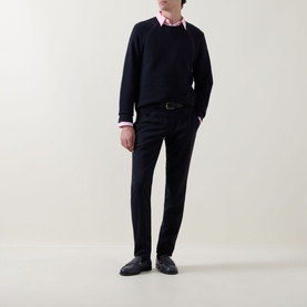 Contrast Stripe Sweater