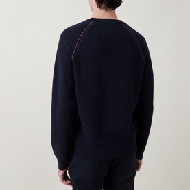 Contrast Stripe Sweater