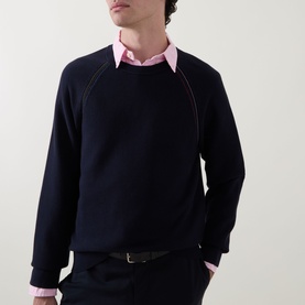 Contrast Stripe Sweater