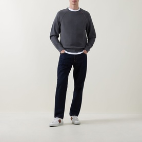 Contrast Stripe Sweater