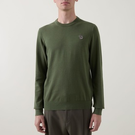 Zebra Badge Logo Sweater