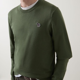 Zebra Badge Logo Sweater