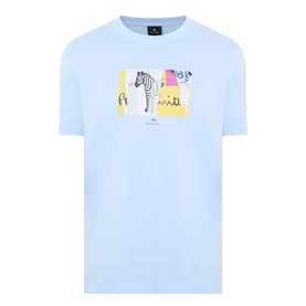 Zebra Graphic Logo T-Shirt