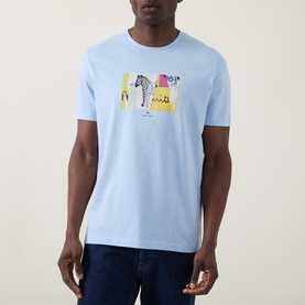 Zebra Graphic Logo T-Shirt