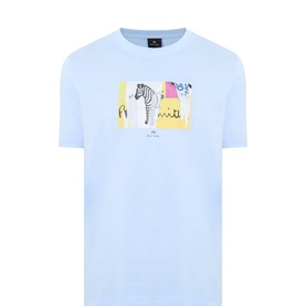 Zebra Graphic Logo T-Shirt