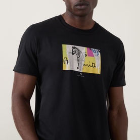 Zebra Graphic Logo T-Shirt