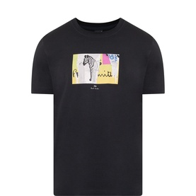 Zebra Graphic Logo T-Shirt