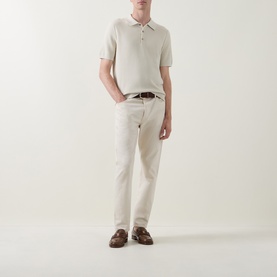 Logo Knitted Polo Shirt