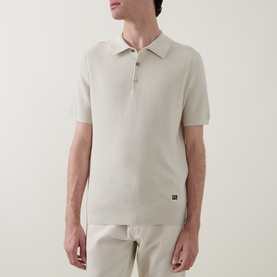Logo Knitted Polo Shirt