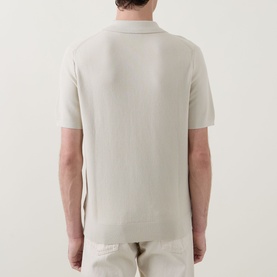 Logo Knitted Polo Shirt