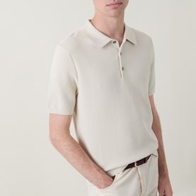 Logo Knitted Polo Shirt