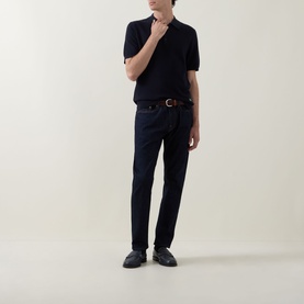 Logo Knitted Polo Shirt