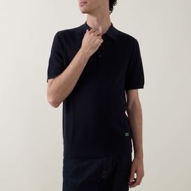 Logo Knitted Polo Shirt