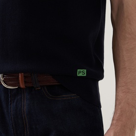 Logo Knitted Polo Shirt