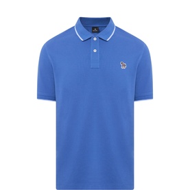 Zebra Tipped Polo Shirt