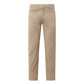Paul Smith Slim Tapered Jeans in brown, slim fit with tapered leg, five-pocket design, zip and button fly, belt loops