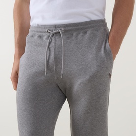 Zebra Logo Drawstring Cuffed Sweatpants