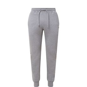 Zebra Logo Drawstring Cuffed Sweatpants