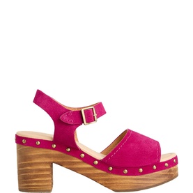 Phoebe Clog Block Heels