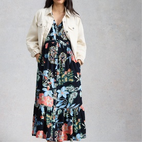 Phoebe Floral Flared Dress