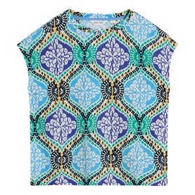 Rowan Printed Linen T-Shirt