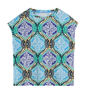 Rowan Printed Linen T-Shirt