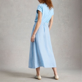 Riley Button Front Flared Skirt