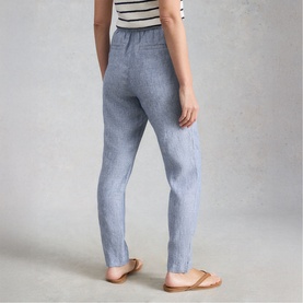 Rowena Linen Tapered Trousers