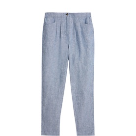 Rowena Linen Tapered Trousers