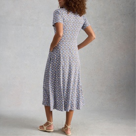Rua Floral Flared Shirt Dress