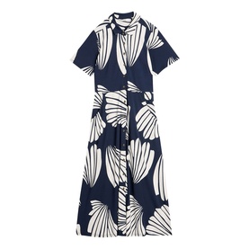 Rua Floral Flared Shirt Dress