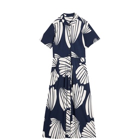 Rua Floral Flared Shirt Dress