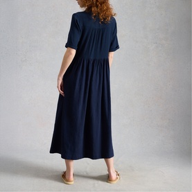 Rylee Double Cloth Shirt Dress