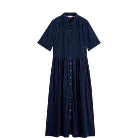 Rylee Double Cloth Shirt Dress