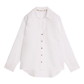 Sadie Boyfriend Linen Shirt