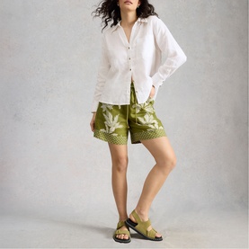Sadie Boyfriend Linen Shirt