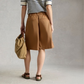 Sasha Pleated Wide Leg Shorts