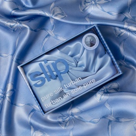 Pure Silk Turban - Cornflower