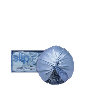 Pure Silk Turban - Cornflower