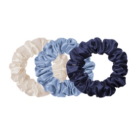 Pure Silk Large Scrunchies - Skye
