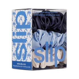 Pure Silk Large Scrunchies - Skye