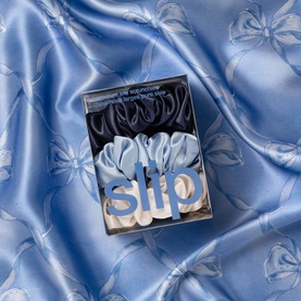 Pure Silk Large Scrunchies - Skye